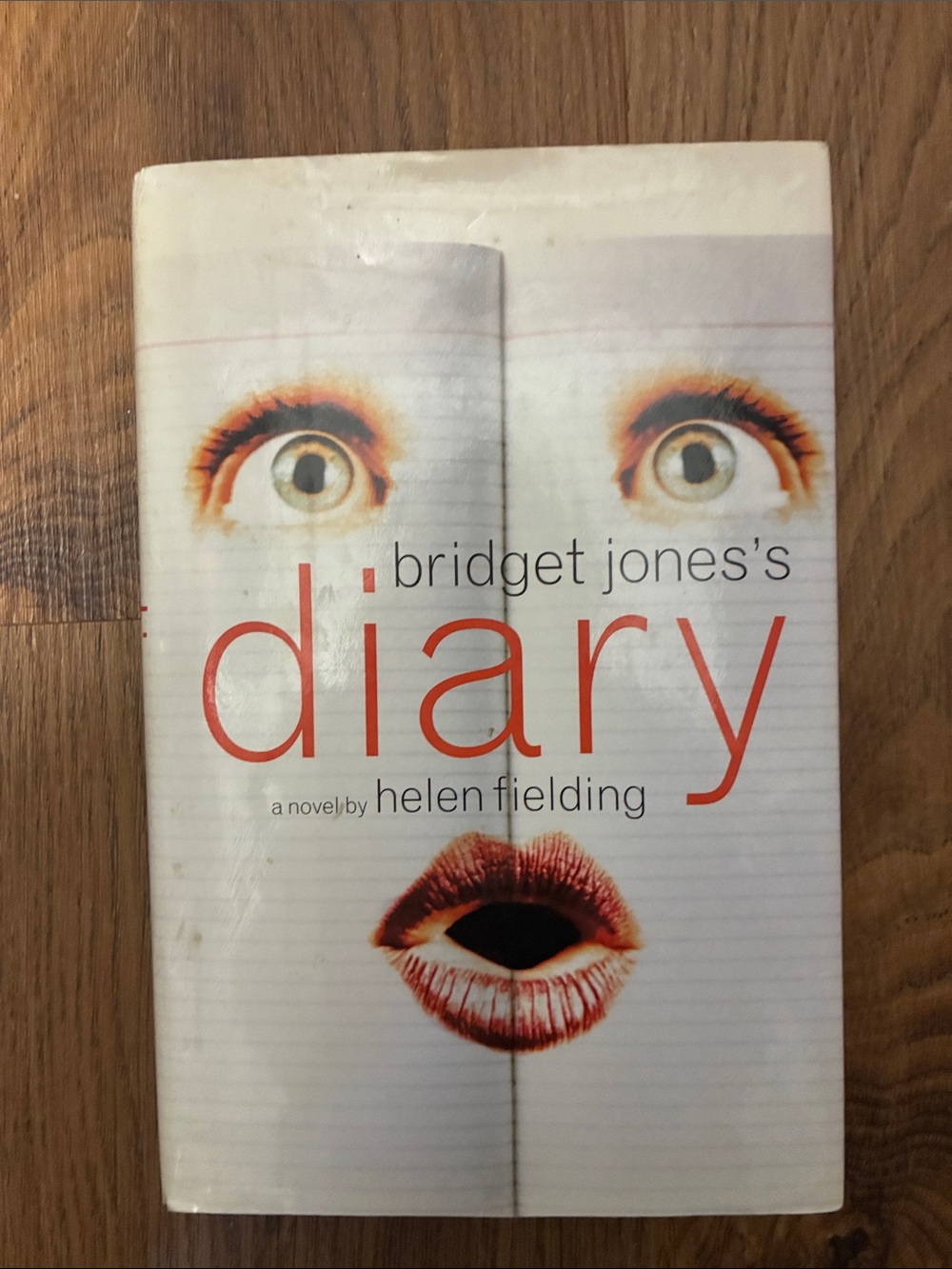 Bridget Jones's Diary — White and Red Paperback Novel